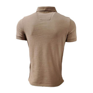 Vente en gros d'usine de t-shirts polo pour hommes de haute qualité 100% coton design personnalisé imprimé polos en rondins brodés unis - Product Image 2