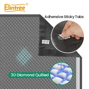Elintree Trung Quốc bán buôn dùng một lần thấm than tre Pet đào tạo thay đổi Pet PEE <span class=keywords><strong>Pads</strong></span> cho vật nuôi - Product Image 4