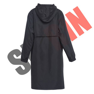 Parka de bain longue en polaire imperméable unisexe adulte de haute qualité veste chaude avec doublure en serviette nageur Parka de bain doublée en polaire sport - Product Image 3