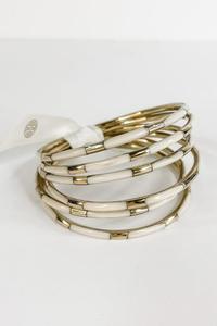 Mejores brazaletes de latón de alta calidad, Conjunto de 6 joyas de moda de HF CRAFTS - Product Image 5