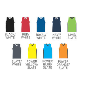 2025 camiseta de baloncesto Reversible con logotipo personalizado transpirable sublimación impresión Plaid práctica uniforme conjuntos hombres mujeres - Product Image 5