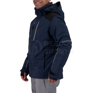 Veste de ski d'hiver unisexe grande taille XL imperméable polyester détachable pour respirant coupe-vent imprimé technologie adultes - Product Image 3