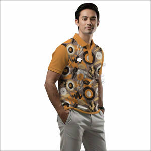 Polos de Manga Corta de Secado Rápido para Hombre, Personaliza Tu Propio Diseño, Polos para Adultos - Product Image 2
