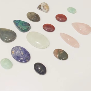 Piedra preciosa de cristal de mezcla Natural de calidad AAA, piedra de todos los colores, piedras preciosas sueltas, cabujón, piedras preciosas sueltas, piedra surtida - Product Image 2
