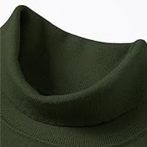 Nueva venta al por mayor de calidad superior de poliéster de color sólido suéter de los hombres de cuello redondo suéteres gruesos de primavera - Product Image 2