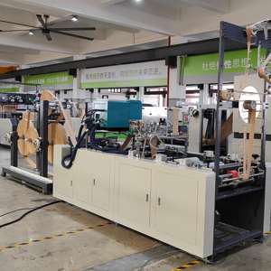 Machine à fabriquer des sacs en papier kraft ROKIN BRAND, facile à utiliser, pour sacs en papier <span class=keywords><strong>Zara</strong></span>, machine à sacs en papier artisanal, machine à sacs en papier Doner, automatique - Product Image 5