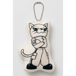 พวงกุญแจตุ๊กตาผ้าฝ้ายนุ่ม 10 ซม. จี้น่ารัก - Product Image 1