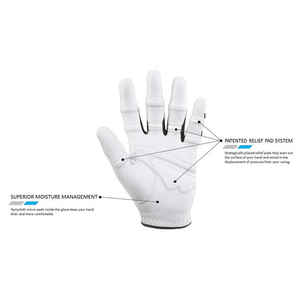 Gants de golf unisexes antidérapants sur mesure, fournis directement par l'usine, avec une sensation classique et un cuir Cabretta doux. - Product Image 2