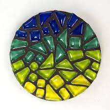 Mosaic Tea Stone Coaster for Drinking Glass Use for Table Decoration & Accessories Mats & <b>Pads</b> Natural Craft - Product Image 5