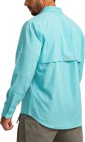 Chemise de pêche pour homme grande taille, imprimé numérique, spandex/polyester, manches longues, respirante, séchage rapide, anti-UV, UPF 50, légère
