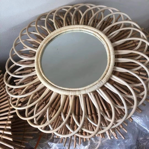 Espejo de ratán natural a buen precio del proveedor vietnamita Bao Tram Anh - Product Image 1