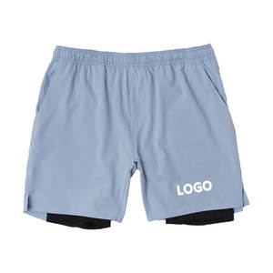 Personnalisé taille haute décontracté Patchwork Cargo Jogger noir camouflage hommes Shorts de gymnastique Compression Shorts avec poches expédition DDP - Product Image 2