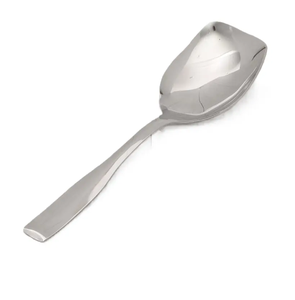 Cuillère de service de luxe pour mariage, argenterie vintage, couverts en acier inoxydable plaqué argent de haute qualité - Product Image 1