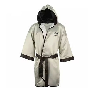 ชุดซ้อมมวยแขนยาวเสื้อคลุมสำหรับแข่งขันชกมวยไทยต่อสู้แบบปรับแต่งขนาดได้ - Product Image 1