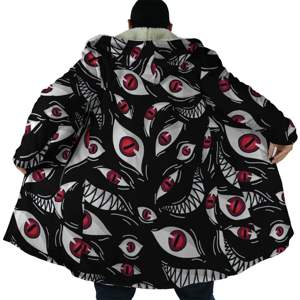 Abrigos con capucha inspirados en el anime personalizados de alta calidad-Chaquetas de cosplay únicas-Ideal para convenciones y eventos de anime - Product Image 2