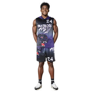 Uniforme de Fútbol Americano 7 contra 7 con Capucha, Sublimado Personalizado, Antibacterial, Hecho de Tela de Poliéster/Spandex, Diseño de Equipo Personalizado - Product Image 1