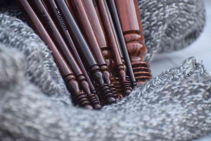 Juego de ganchos de ganchillo de madera de alta calidad hechos a mano modernos, agarre cómodo con diseño Natural para tejer a mano - Product Image 5