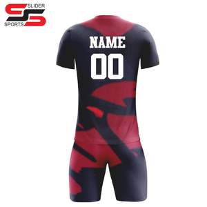 Uniforme de football personnalisé sublimation uniforme de football chemise d'équipe maillot de football maillot de football vêtements de sport - Product Image 6