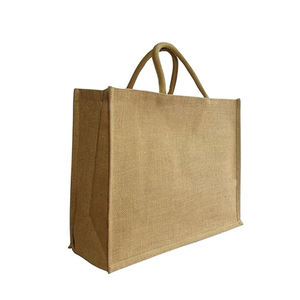 Bolsa de diseñador de yute grande hecha a mano de primera calidad, bolsa de compras de moda ecológica para la sostenibilidad - Product Image 1