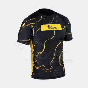 Chemises et hauts pour hommes en Spandex/Polyester, respirants, écologiques, à séchage rapide - Product Image 5