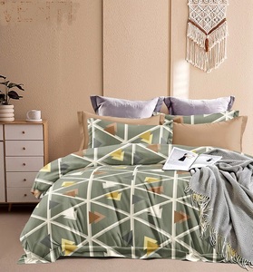 Sábana plana elegante y duradera de tamaño King Venti, Juego de 3 uds., incluye 2 fundas de almohada, ropa de cama impresa resistente a la decoloración para hoteles - Product Image 2