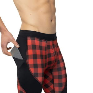 <b>Men's</b> Quick Dry <b>Compression</b> Gym <b>Tights</b> Elasticity Workout Fitness Sport Wear Cotton Leggings - Product Image 2