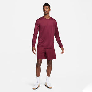 Nouveau design d'été à manches longues hommes t-shirt uni léger hommes vêtements O cou t-shirts - Product Image 4