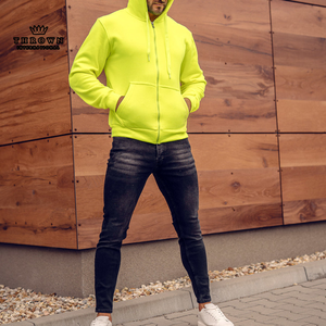 Nueva Moda, Venta Caliente, Sudadera con Capucha y Sudaderas de Alta Calidad, Transpirables, con Logotipo Personalizado, 100% Algodón Felpa, OEM, Lavado Ácido - Product Image 4