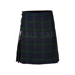 เครื่องแต่งกายแบบกระโปรงอะคริลิคอัดพลีทของผู้ชายแบบดั้งเดิมห่อโลโก้ตามสั่งขนาดไม่แพง - Product Image 3