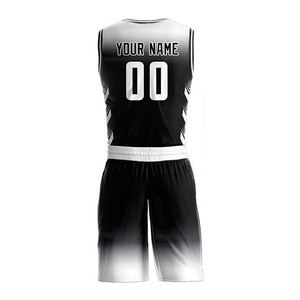 Uniforme de basket-ball d'équipe de club, impression numérique, jersey 100% polyester, shorts respirants, antibactériens, séchage rapide, personnalisé pour les joueurs - Product Image 3