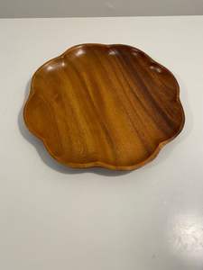 Assiette et bol en bois faits à la main de meilleure qualité Hôtel Ware Restaurant Assiette et plateau en bois naturel Fourniture en gros - Product Image 3