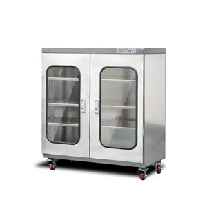 Armário de secagem para instrumentos, tanque de gás nitrogênio com controle preciso de umidade e temperatura, 320L