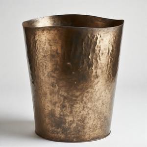 SilverNest Can Poubelle en filet métallique faite à la main de style moderne Panier de stockage des déchets d'intérieur de haute qualité Boîte Structure debout - Product Image 1