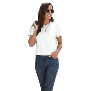 Camiseta de Moda para Mujer, Tela Suave, Manga Corta, Cómoda, Estilo Urbano, Precio de Fabricante - Product Image 3