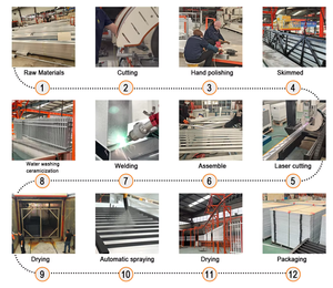 Paneles de 6 pies Hechos de Aluminio Metálico Resistente a la Corrosión, Adecuados para Cercas de Privacidad para Exteriores - Product Image 6