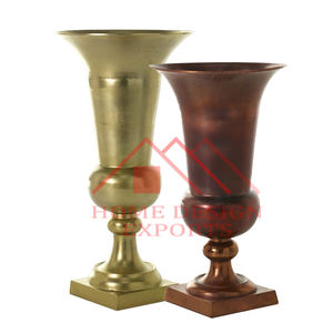 Maceta de urna de plata moderna para decoración de jardín jarrón de mesa para cenizas humanas y animales para bodas - Product Image 6