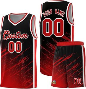 Uniforme de basket-ball pour hommes de qualité supérieure uniforme de basket-ball imprimé du logo personnalisé fabriqué au Pakistan - Product Image 3