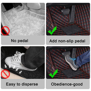 Alfombrilla de coche para Kia para <span class=keywords><strong>Xceed</strong></span> 2018-presente con accesorios interiores antideslizantes negro rojo - Product Image 5