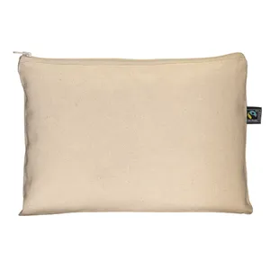 FAIRTRADE Kit da Viaggio Sostenibili, Beauty Case in Cotone per Gadget, Ecologico e Alla Moda - Product Image 3
