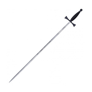 Espada de Ceremonia con Cruz Negra de Battle Merchant, Espada con Empuñadura de Metal, Servicio de Personalización a Bajo Precio, Espada Masónica - Product Image 1