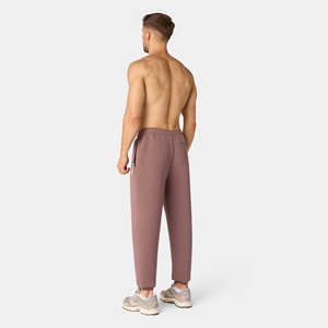 Customized Mid Waist Winter Sweatpants Casual Fitness Joggers Pockets Drawstring <b>Man</b> <b>Stretch</b> Breathable Gym - Product Image 3