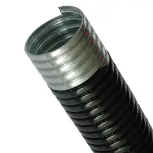 9 mm 1/4 Zoll Flexible verzinntes Stahlrohr für die Draht installation Hohe Qualität ab Werk Made in Turkey