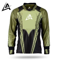 Maillot de paintball personnalisé à manches longues, chemise de sport tactique respirante, sublimation par transfert thermique, vêtements de paintball professionnels AIFRAN SPORTING GOODS