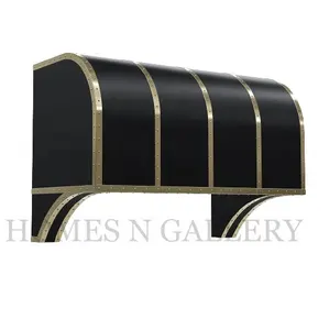 Cubierta de Campana Extractora de Cocina de Acero Inoxidable con Recubrimiento de Polvo Negro Personalizado, Decoración de Ventilación, Campana para Horno, Campana de Cocina Estilo Rústico - Product Image 4