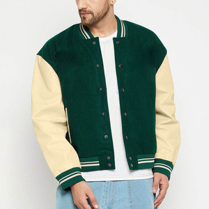 Plus Size Men's Custom Logo Waterproof Eco-Friendly Winter <b>Gothic</b> Style Varsity <b>Jackets</b> Wholesale - Product Image 1