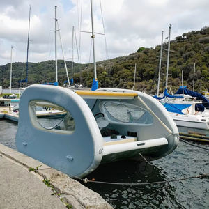 Barco catamarán inflable duradero para pesca, crucero y aventuras acuáticas - Product Image 4