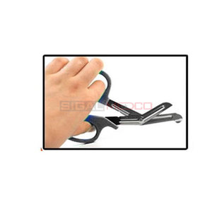 Ciseaux à pansement utilitaires médicaux de qualité supérieure Ciseaux à traumatismes de premiers secours en acier inoxydable EMT 6.5 "Instruments médicaux paramédicaux - Product Image 6