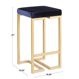 Taburete de Bar Moderno y Elegante con Asiento Ancho y Construcción de Primera Calidad para Bares Domésticos y Comerciales - Product Image 1
