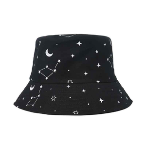 Chapeaux seau d'été pour hommes personnalisés de haute qualité en coton solide conception réversible pare-soleil pour un usage extérieur décontracté - Product Image 3