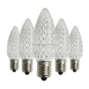 Nhà máy trực tiếp bán ấm trắng C9 E17 <span class=keywords><strong>LED</strong></span> giáng sinh Bóng đèn cho ngoài trời IP65 không thấm nước chuỗi phong cách kỳ nghỉ trang trí - Product Image 1